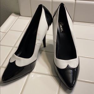 Pleaser Wingtip Stilettos